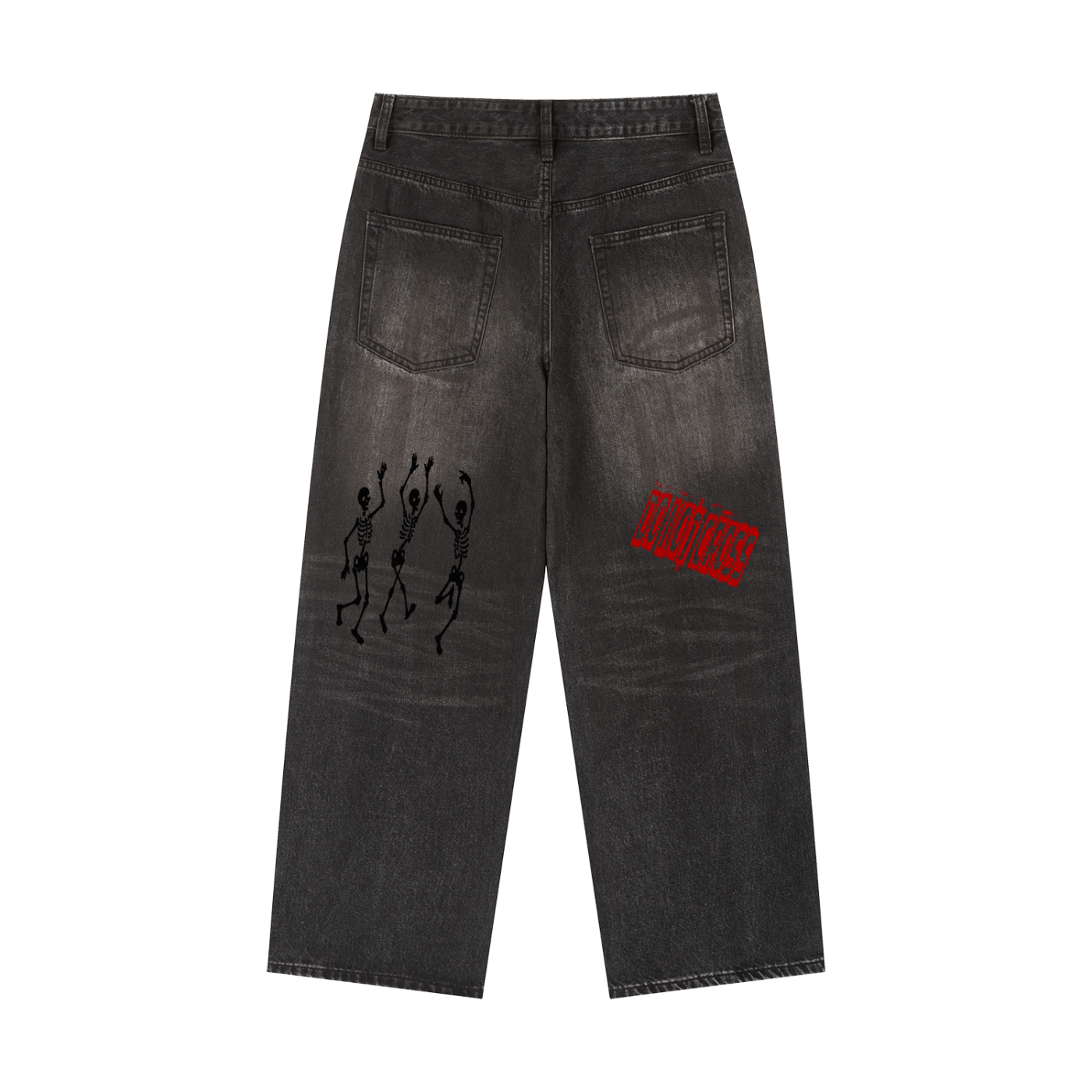 Vintage Wash Heavyweight Denim Jeans
