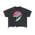 Vintage Wash Boxy Distressed T-Shirt