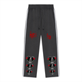 Snow Washed Contrast Tape Sweatpants
