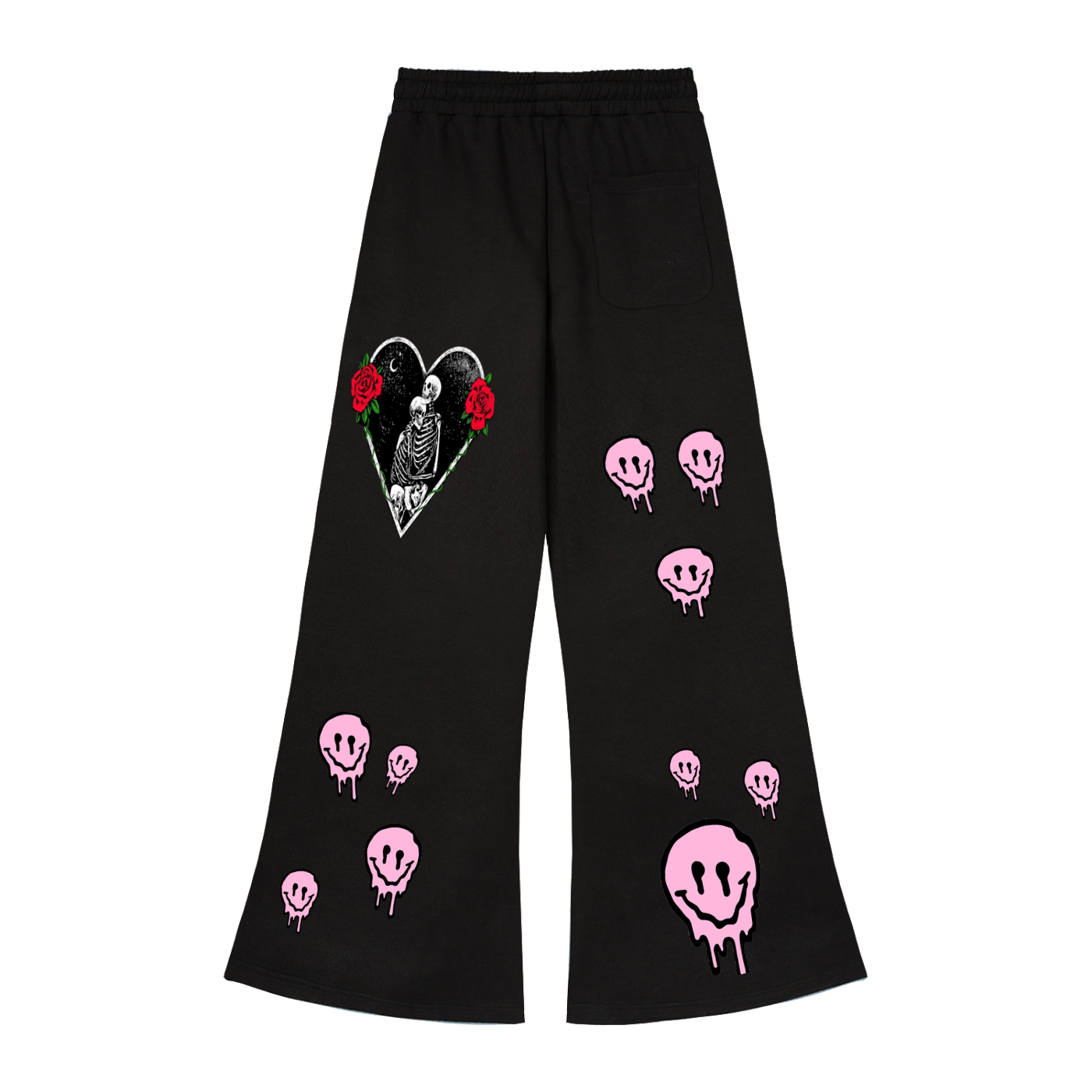 Wide Leg Drawstring Sweatpants